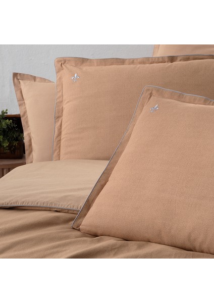 Maison Comfy And Cosy Kiremit Rengi Nevresim Takımı modelleri