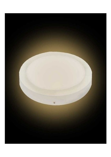 1 Adet K2 6W 3000K Günışığı Işık Sıva Üstü Smd Yuvarlak LED Panel KDL420
