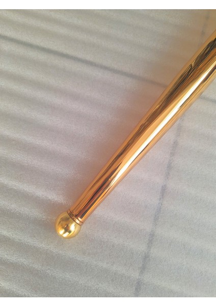 1 ADET-45CM Metal Konik Ayak-Sehpa Ayağı-Gold Renk Kaplama