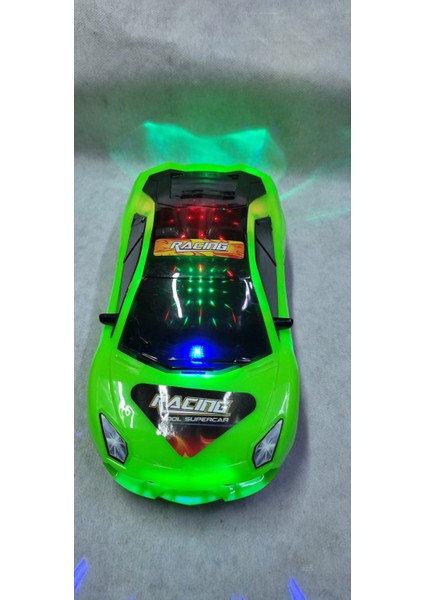 Oyuncak Yarış Arabası Pilli Çarptıkça Yön Değiştiren 3D Işıklı Sesli Yarış Arabası fiyatları