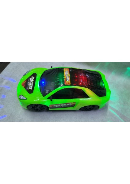 Oyuncak Yarış Arabası Pilli Çarptıkça Yön Değiştiren 3D Işıklı Sesli Yarış Arabası indirimleri