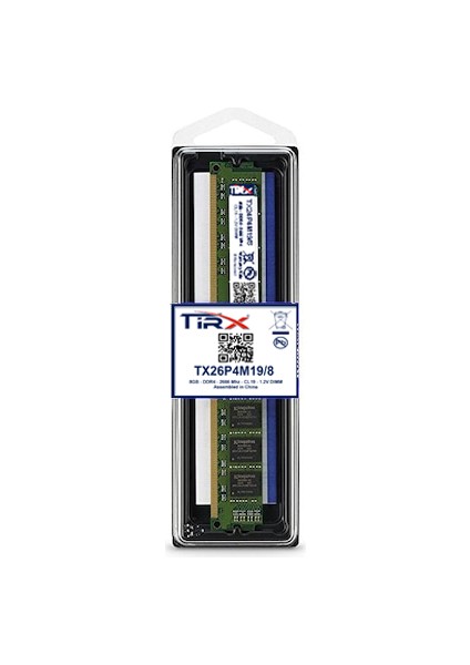 TX26P4M19/8 8 GB Ddr4 2666 Masaüstü Ram Bellek