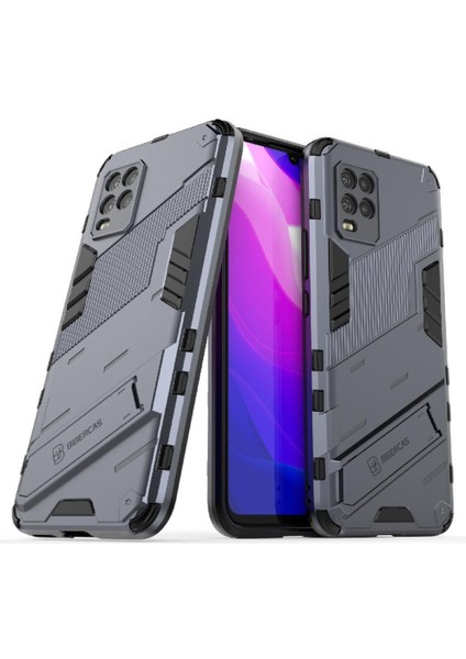 Xiaomi 10 Lite 5g Sağlam Askeri Kickstand Koruyucu Kapak (Yurt Dışından)