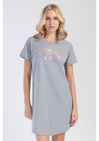 Kadın Kısa Kol Gecelik , 312018