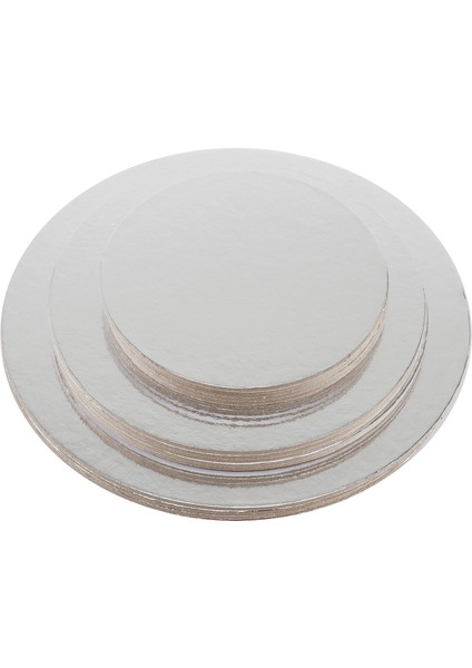 18 Adet Yuvarlak Altın Kek Panoları, Kek Tabanı, Daire Karton, Tek Kullanımlık Yuvarlak Kek Panoları Dekorasyon Için Mükemmel, Gümüş, (Yurt Dışından) indirimleri