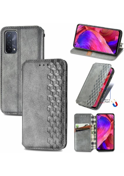 Oppo A93 5g Için Kılıf Kapak Çevirin Cüzdan Fonksiyonu Zarif Iş Tasarımı (Yurt Dışından) fiyatları