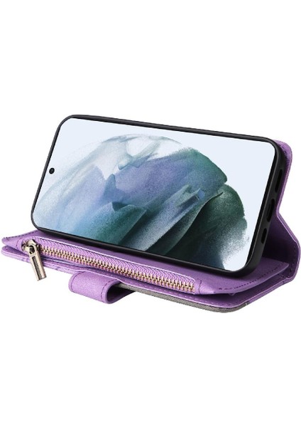 Kart Yuvası Standı Kickstand Koruyucu ile Samsung Galaxy S21 Fe Için Kılıf (Yurt Dışından) fırsatları