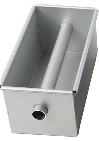 Uzun Kek Fırın Tepsisi Yapışmaz Akan Kalp Kek Kalıbı Alüminyum Alaşımlı Kare Ekmek Somun Tava Merkezi Tüp Kek Araçları, (Yurt Dışından)