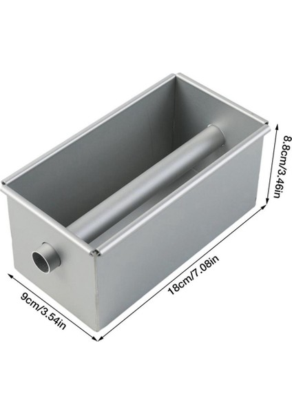 Uzun Kek Fırın Tepsisi Yapışmaz Akan Kalp Kek Kalıbı Alüminyum Alaşımlı Kare Ekmek Somun Tava Merkezi Tüp Kek Araçları, (Yurt Dışından) fiyatları