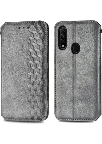 Oppo Oppo Zarif Iş Deri Çanta Için Kılıf Moda Tasarım Flip (Yurt Dışından)