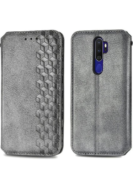 Oppo A9 2020 Flip Kapak Kılıf Için Kılıf Cüzdan Fonksiyonu Moda (Yurt Dışından)