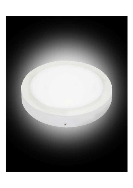 1 Adet K2 6W 6500K Beyaz Işık Sıva Üstü Smd Yuvarlak LED Panel KDL420 modelleri