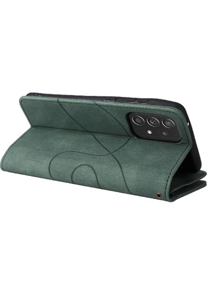Kart Yuvası Standı Kickstand Dokuz ile Samsung Galaxy Case 5G/A52S Için Kılıf (Yurt Dışından)