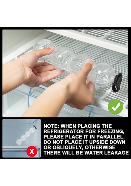 4 Delikli Yuvarlak Buz Yapım Makinesi, Buz Topu Kalıbı Viski Kokteyl Votka Buz Küpleri, Bar Partisi Mutfak Aksesuarları, (Yurt Dışından) indirimleri