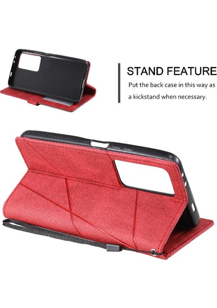 Xiaomi Redmi Için Kılıf Redmi/case Pro Pu Deri Darbeye Cüzdan Flip Folio (Yurt Dışından)