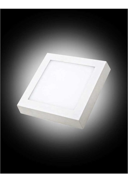 5 Adet K2 18W 6500K Beyaz Sıva Üstü Kare 22.5X22.5 LED Panel KDL432-B