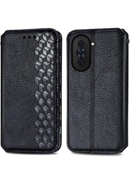 Huawei Nova 10 Için Kılıf Deri Kılıf Moda Tasarım Cüzdan Fonksiyonu Çevirin (Yurt Dışından)