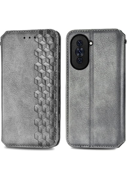 Huawei Nova 10 Için Kılıf Deri Kılıf Moda Tasarım Cüzdan Fonksiyonu Çevirin (Yurt Dışından)