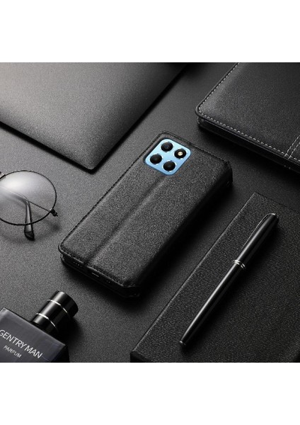 Huawei Onur X8 5g Cüzdan Fonksiyonu Için Kılıf Deri Kılıf Moda Tasarımı (Yurt Dışından)