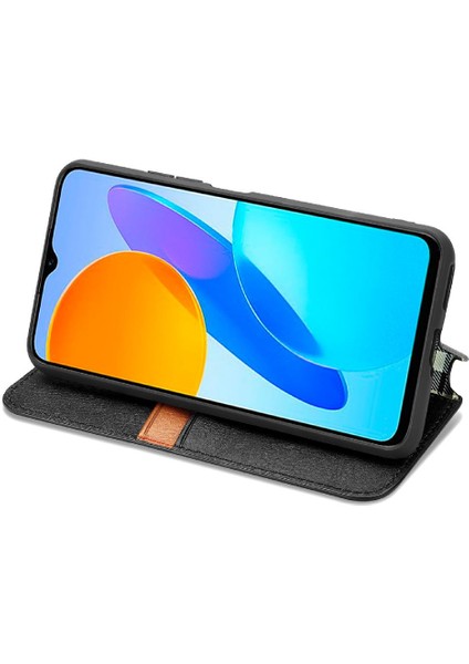 Huawei Onur X8 5g Cüzdan Fonksiyonu Için Kılıf Deri Kılıf Moda Tasarımı (Yurt Dışından)