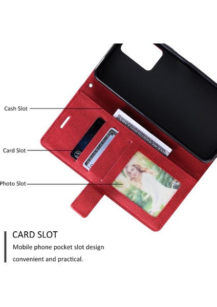 Xiaomi Redmi 10 Başbakan Artı 5g Pu Deri Kart Tutucu Kickstand (Yurt Dışından)