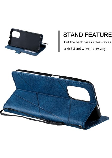 Xiaomi Redmi Için Kılıf K40/K40 Pro Darbeye Kart Tutucu Kickstand Pu Flip (Yurt Dışından)