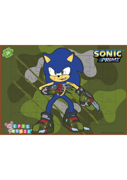 Sonic Eğitici 4lu Puzzle Seti- Yeni Başlayacaklara - 144 Parça Frame Puzzle/yapboz