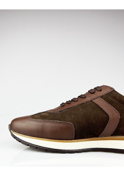 Kahverengi Deri Rahat Erkek Günlük Ayakkabı indirimleri