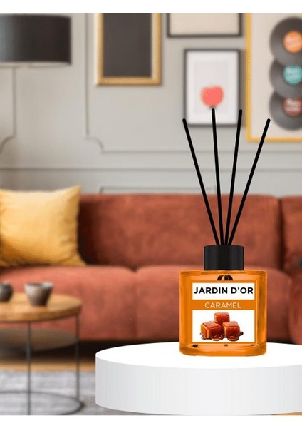 Caramel Reed Diffuser Karamel Çubuklu Oda Kokusu 120 ml