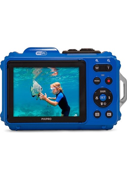 Pixpro Wpz2/4x Yakınlaştırma Su Altı Fotoğraf Makinesi-Mavi modelleri