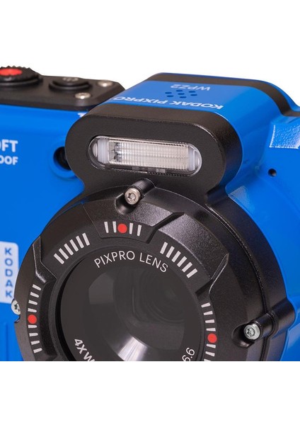 Pixpro Wpz2/4x Yakınlaştırma Su Altı Fotoğraf Makinesi-Mavi fırsatları
