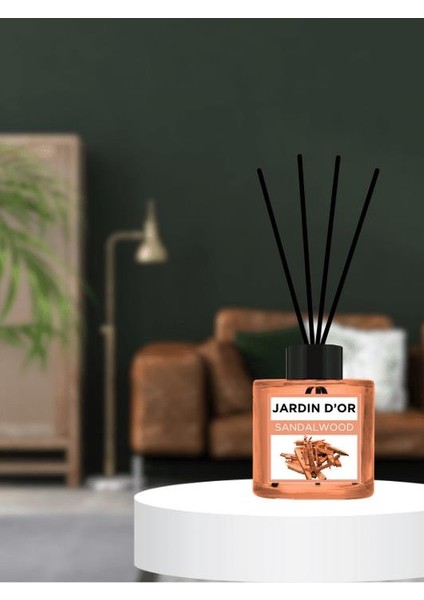 Sandalwood Reed Diffuser Sandal Ağacı Çubuklu Oda Kokusu 120 ml