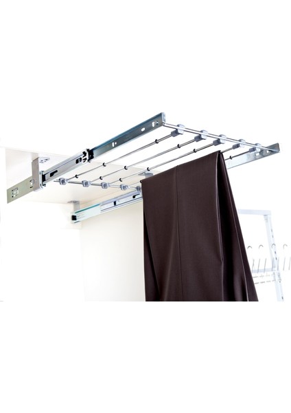 Raylı Pantalonluk Tavan Bağlantılı 35 x 8 cm