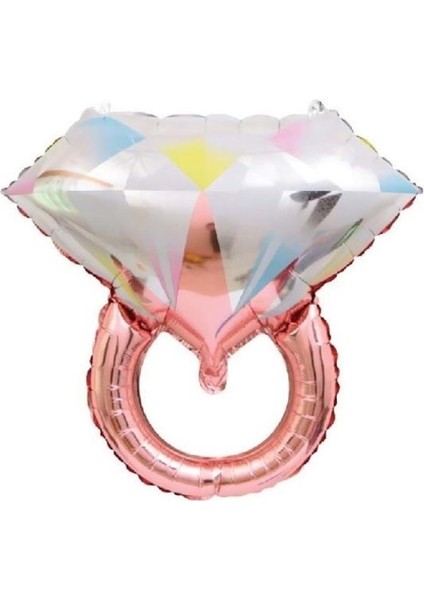 Rose Gold Yüzük Folyo Balon 80 cm