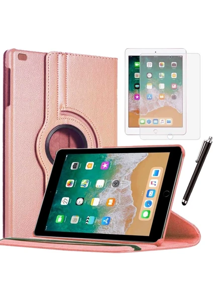 Smart Tech Apple iPad 5 Nesil / 6 Nesil Kılıf Ekran Koruyucu ve Kalem Set