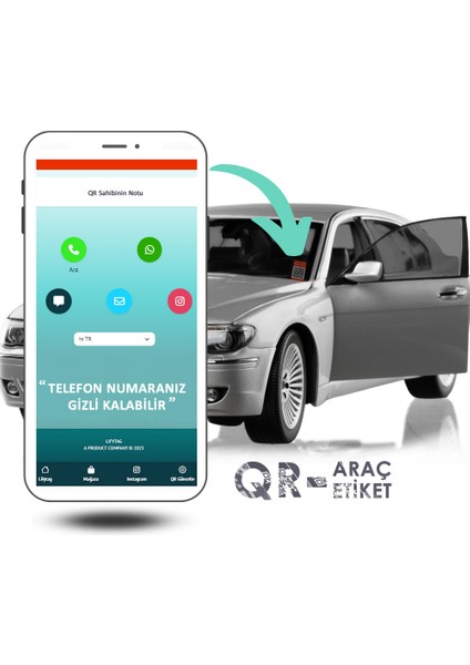 QR Numaratör - Araç Oto Parkmatik - Dijital Kimlik