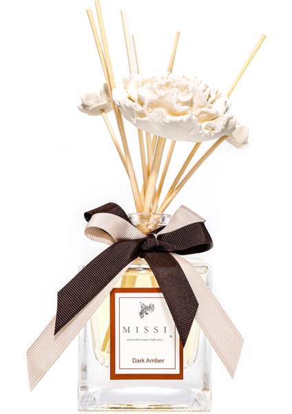 220 ml Kare Şişe Dark Amber Oda Kokusu