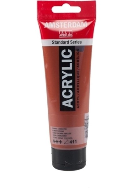 Akrilik Boya 120 Ml. 411 Burnt Sienna