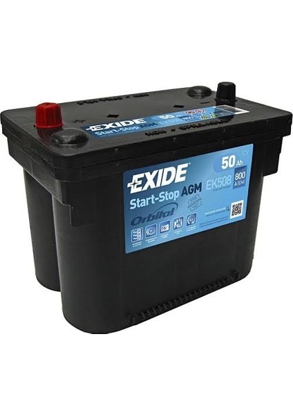 EK508 Agm Sipiral Akü