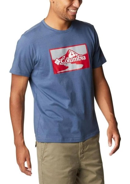 Path Lake Graphic Erkek T-Shirt modelleri