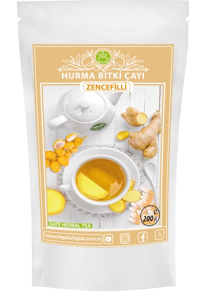 Hurma Çayı Zencefilli 200 gr