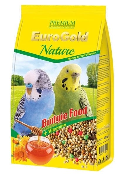 Euro Gold Ballı Muhabbet Kuşu Yemi 1 kg