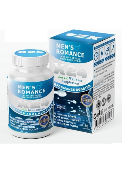 Men's Romance X24 Mens 30 Adet