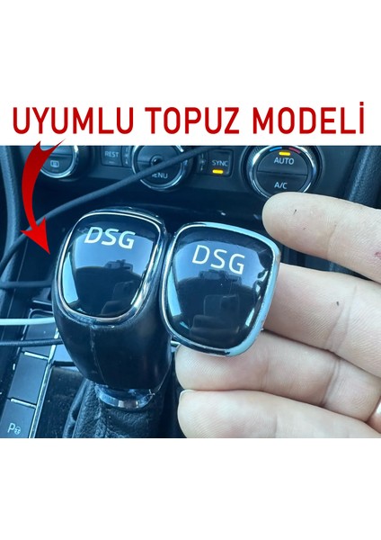 Skoda Otomatik Vites Topuzu Başlığı Superb Octavia Fabia Scala