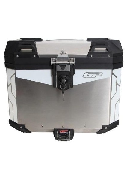 Alüminyum Motosiklet Arka Çanta 37 Lt Gri indirimleri