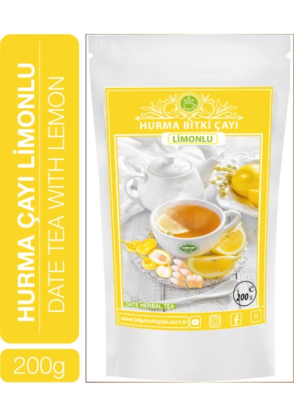 Hurma Çayı Limonlu 200 gr