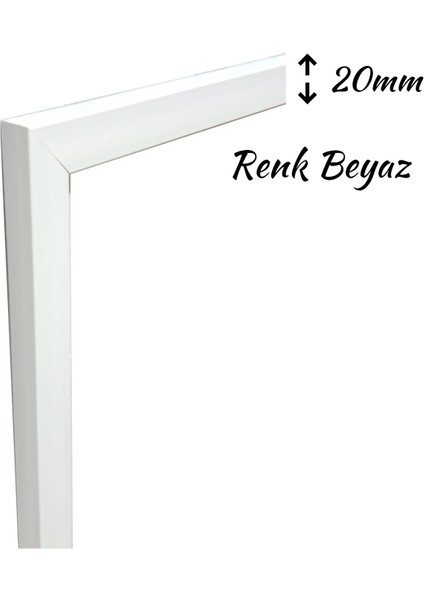 50CM X70CM Ölçü Boş Çerçeve -Poster Fotoğraf Resim Çerçevesi Ön Yüzey Antireflektif