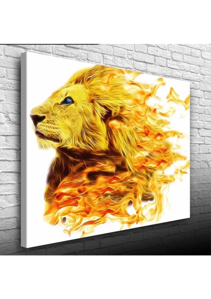 Aslan Kral Canvas Tablo (50x70)