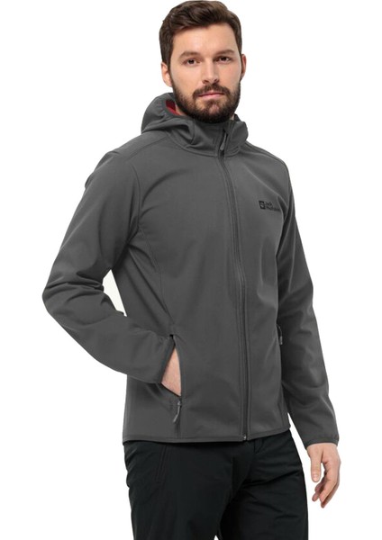 Jack Wolfskin Bornberg Hoody Erkek Outdoor Softshell Ceket 1307471_6945