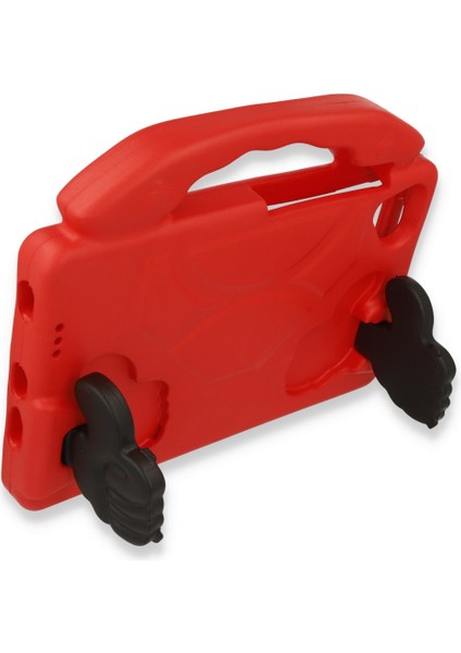 Apple iPad Air 4 10.9 Kılıf Kollu Karakterli Silikon Çocuklar Için Zipax-Like